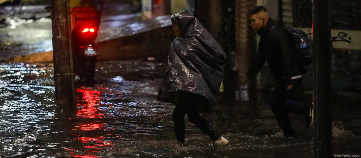 Severas inundaciones por lluvias que azotan Ciudad de México