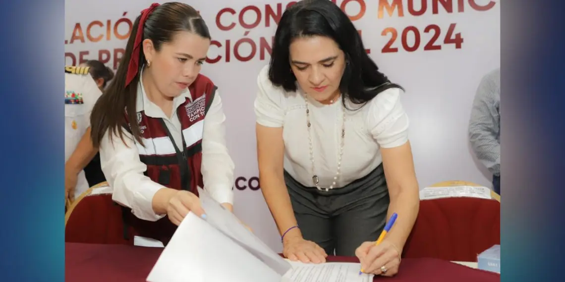 Encabeza Mónica Villarreal Instalación del Comité Municipal de Protección Civil
