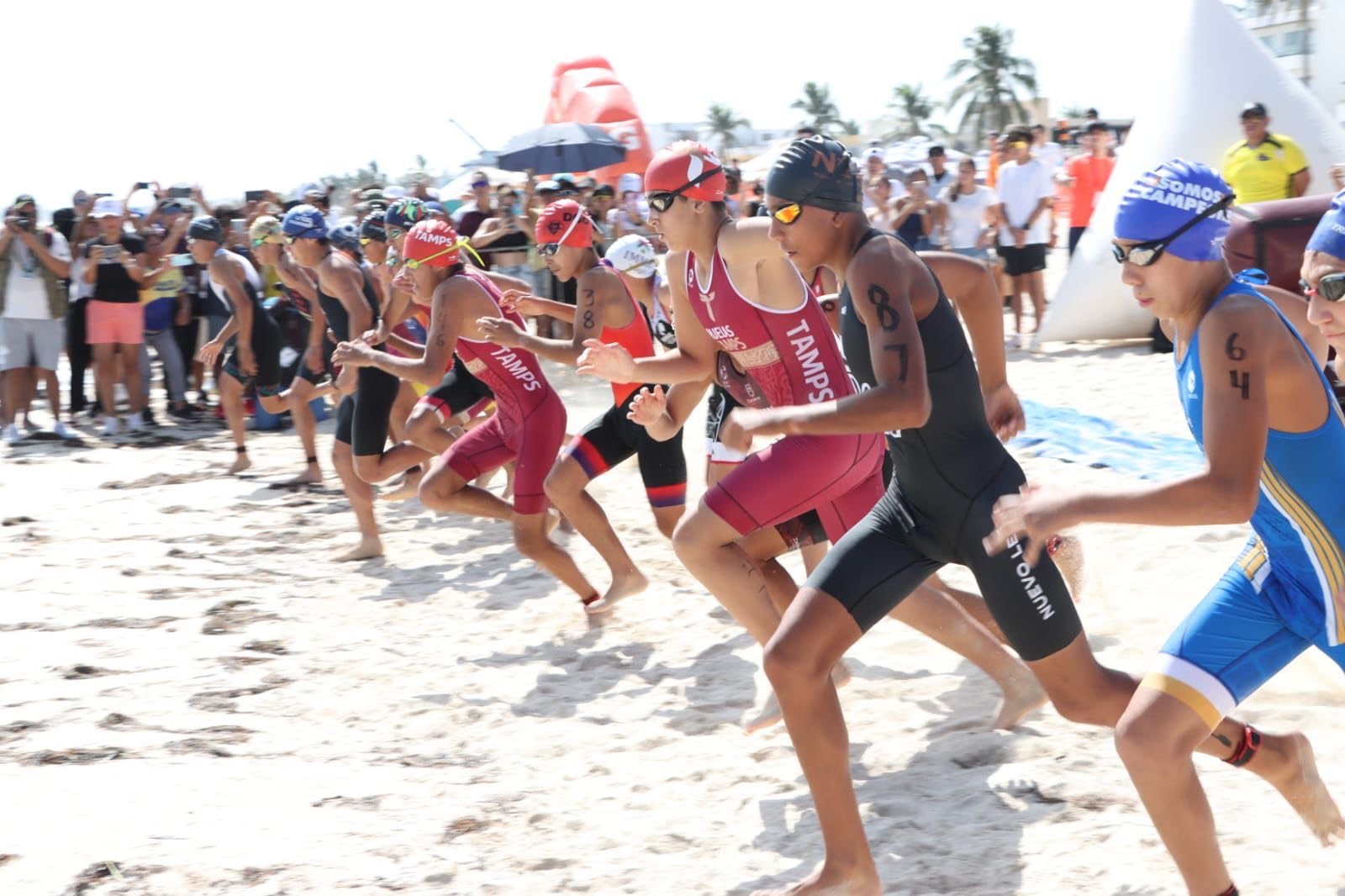 Inicia Tamaulipas fuerte en triatlón en la Olimpiada Nacional; suma cuatro medallas en primer día Inicia Tamaulipas fuerte en triatlón en la Olimpiada Nacional; suma cuatro medallas en primer día