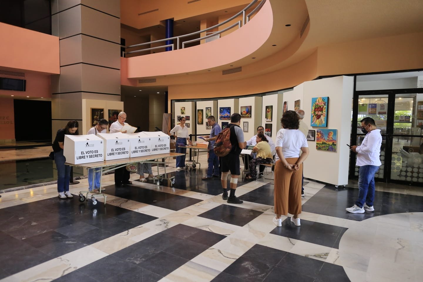 Transcurre jornada electoral en Tamaulipas en paz y con gran afluencia ciudadana