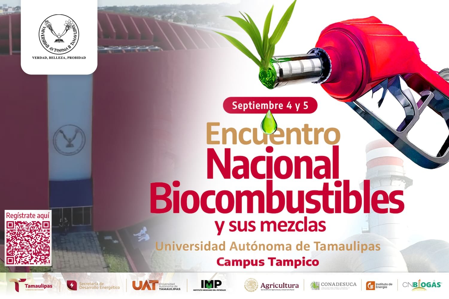Invita la UAT a participar en el encuentro nacional de biocombustibles Invita la UAT a participar en el encuentro nacional de biocombustibles