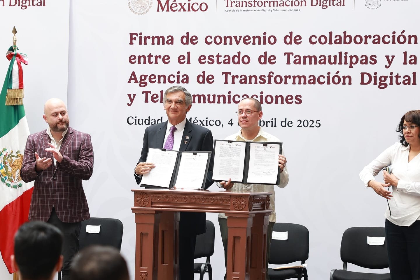 Designa gobernador de Tamaulipas a Edwin Tuexi Amaro como Autoridad Local de Simplificación y Digitalización