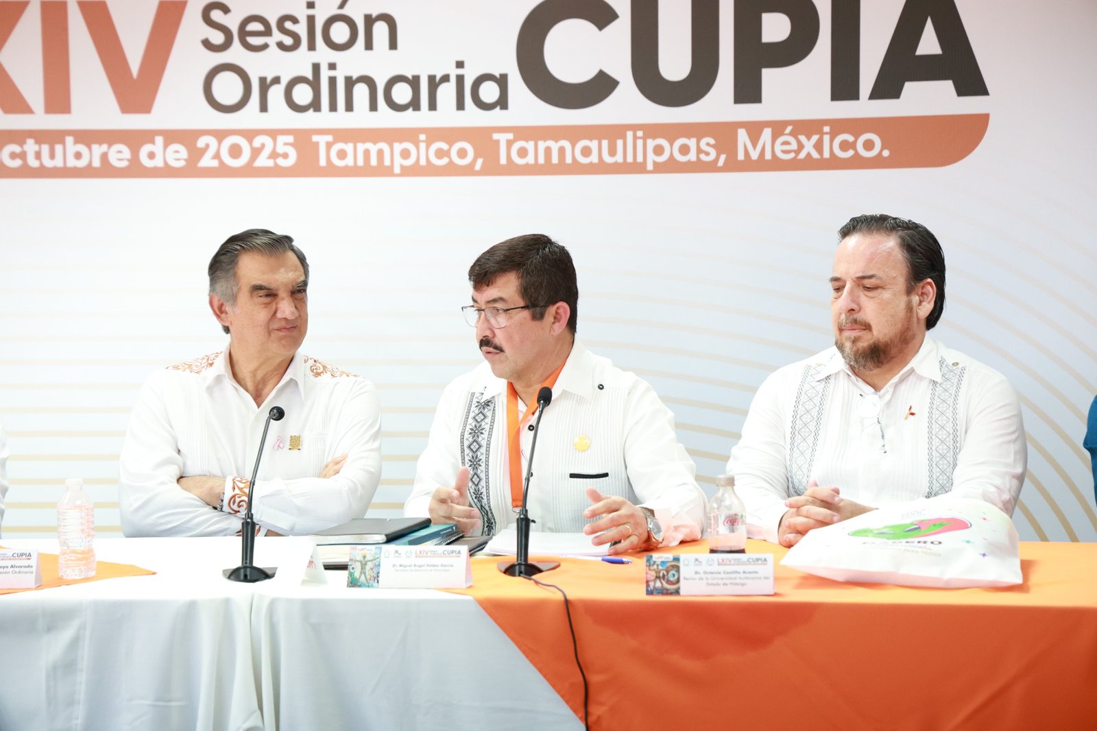 Gobernador preside en la UAT clausura de la sesión nacional de universidades públicas