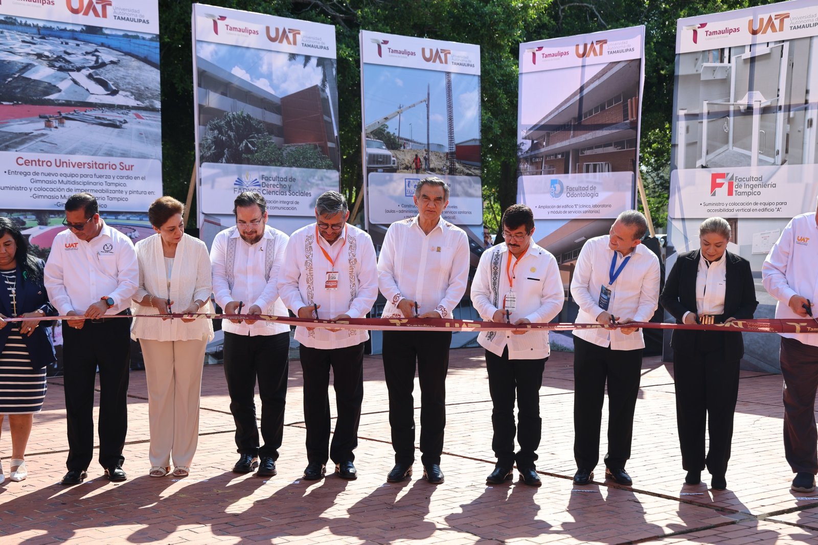 Gobernador y rector inauguran obras que fortalecen crecimiento de la UAT