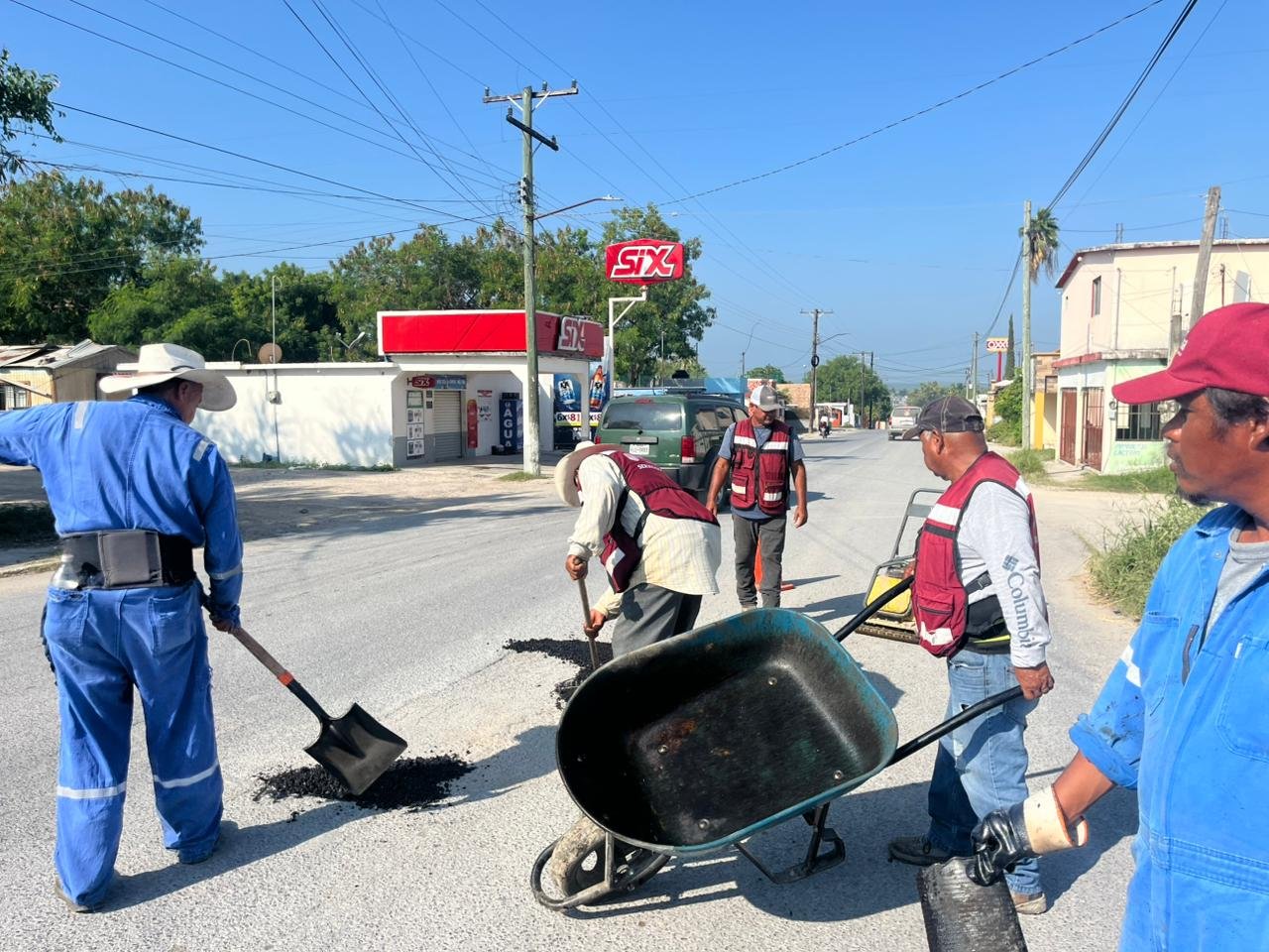 El Gobierno de Verónica Aguirre mejora la infraestructura vial en la colonia Bella Vista Norte