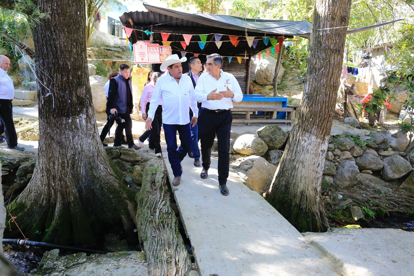 En diciembre se entrega primera etapa de la monumental escultura de la Virgen en El Chorrito: Américo En diciembre se entrega primera etapa de la monumental escultura de la Virgen en El Chorrito: Américo