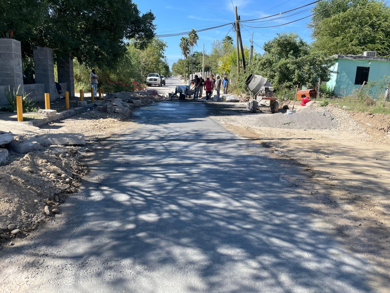 Concluyen trabajos de rehabilitación de drenaje en la colonia Las Malvinas