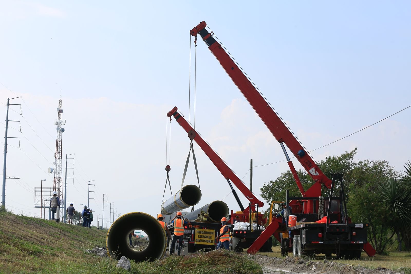 Avanza segunda línea del Acueducto “Guadalupe Victoria” en la capital de Tamaulipas