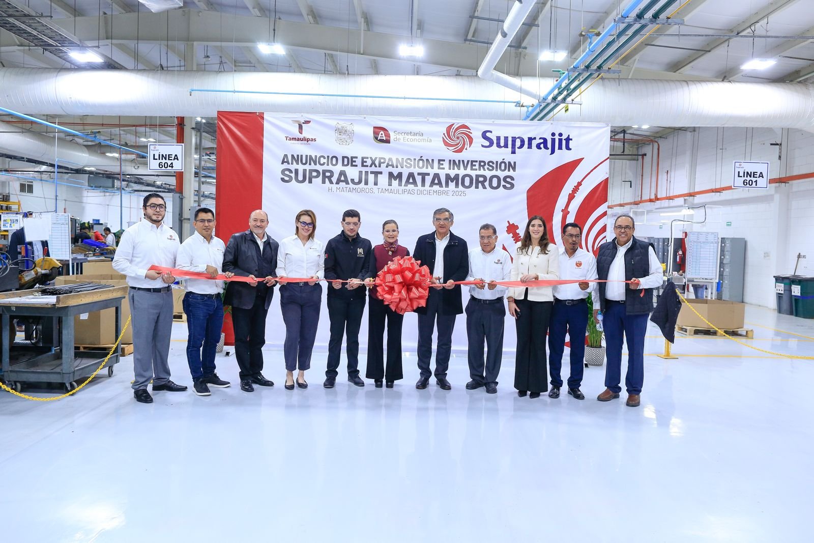 Suprajit México anuncia expansión y creación de 800 nuevos empleos en Matamoros Suprajit México anuncia expansión y creación de 800 nuevos empleos en Matamoros