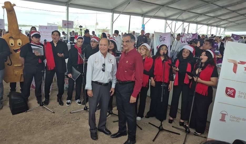 Lleva Colegio de San Juan Siglo XXI esperanza y armonía a Brigada “Transformando Familias” en Matamoros