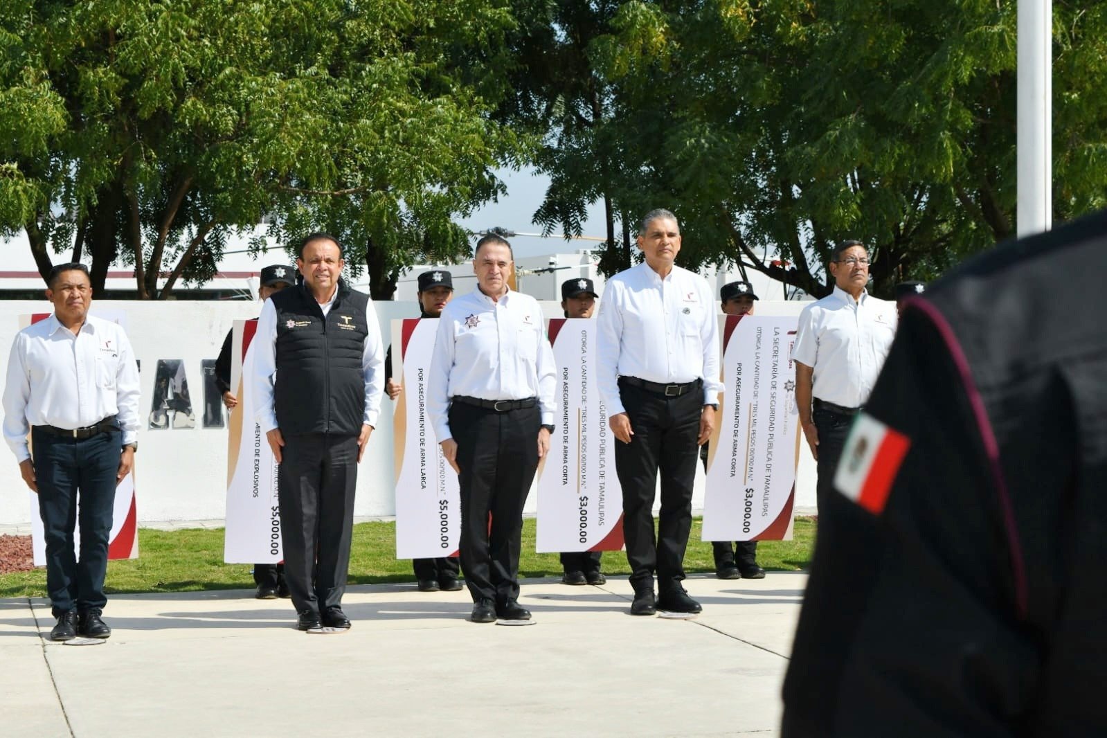 Realiza SSPT tercera entrega mensual de incentivos económicos por aseguramiento de armas