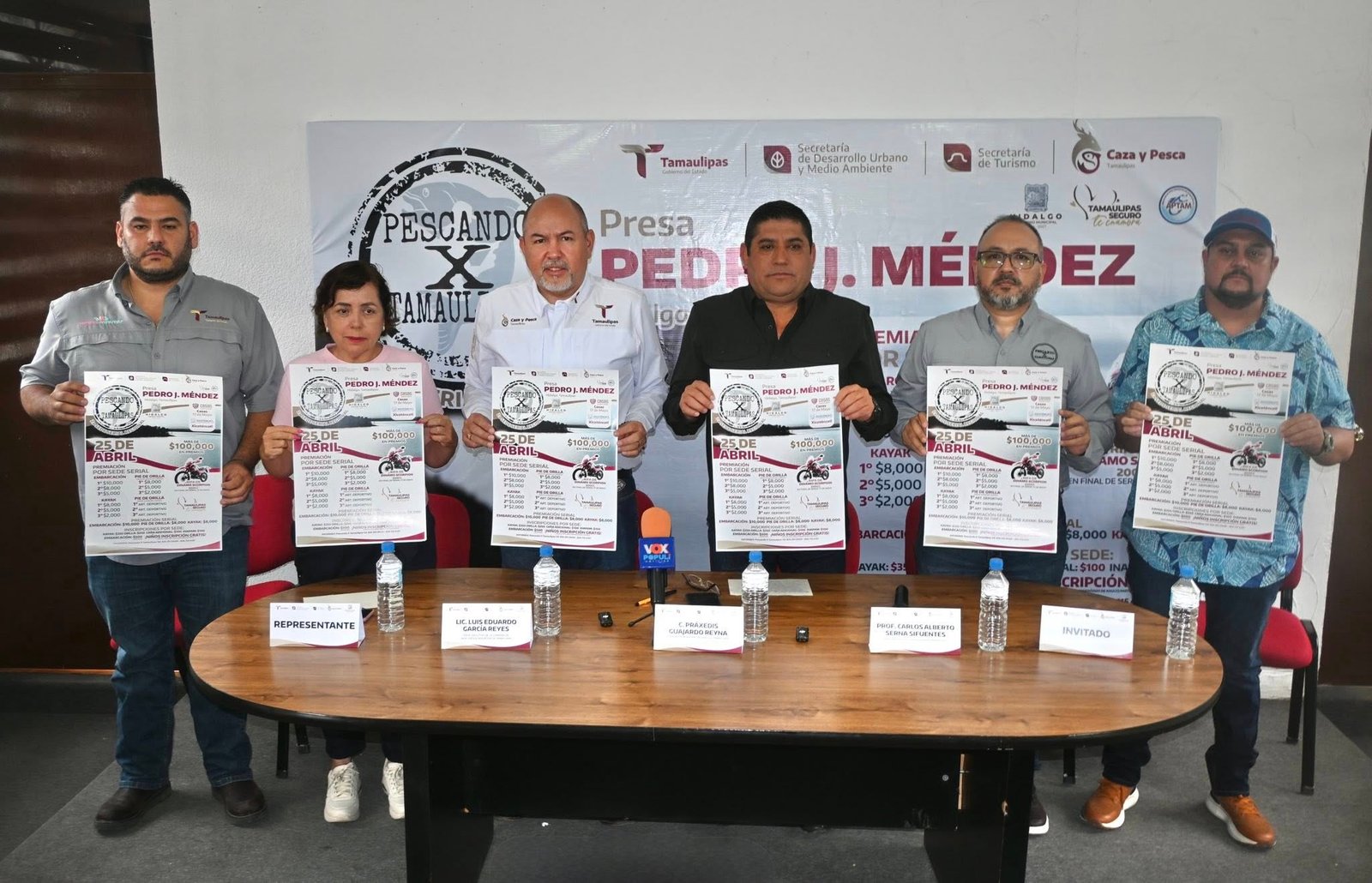Hidalgo se consolida como sede del Serial Regional de Pesca Deportiva