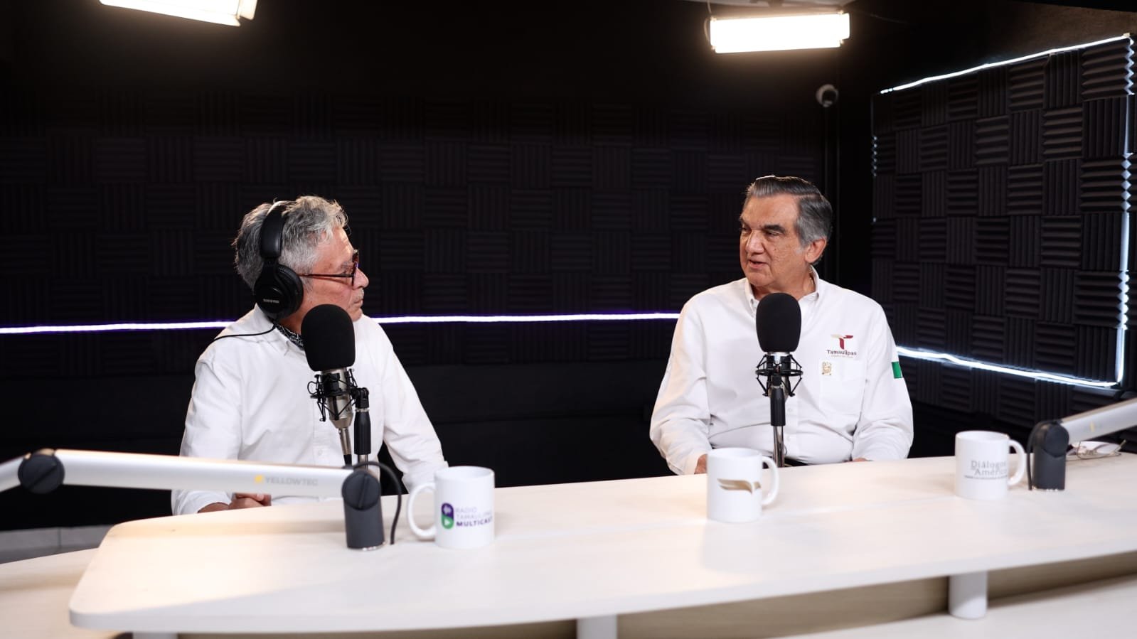 En “Diálogos con Américo”, destaca gobernador obras estratégicas para transformar Tamaulipas