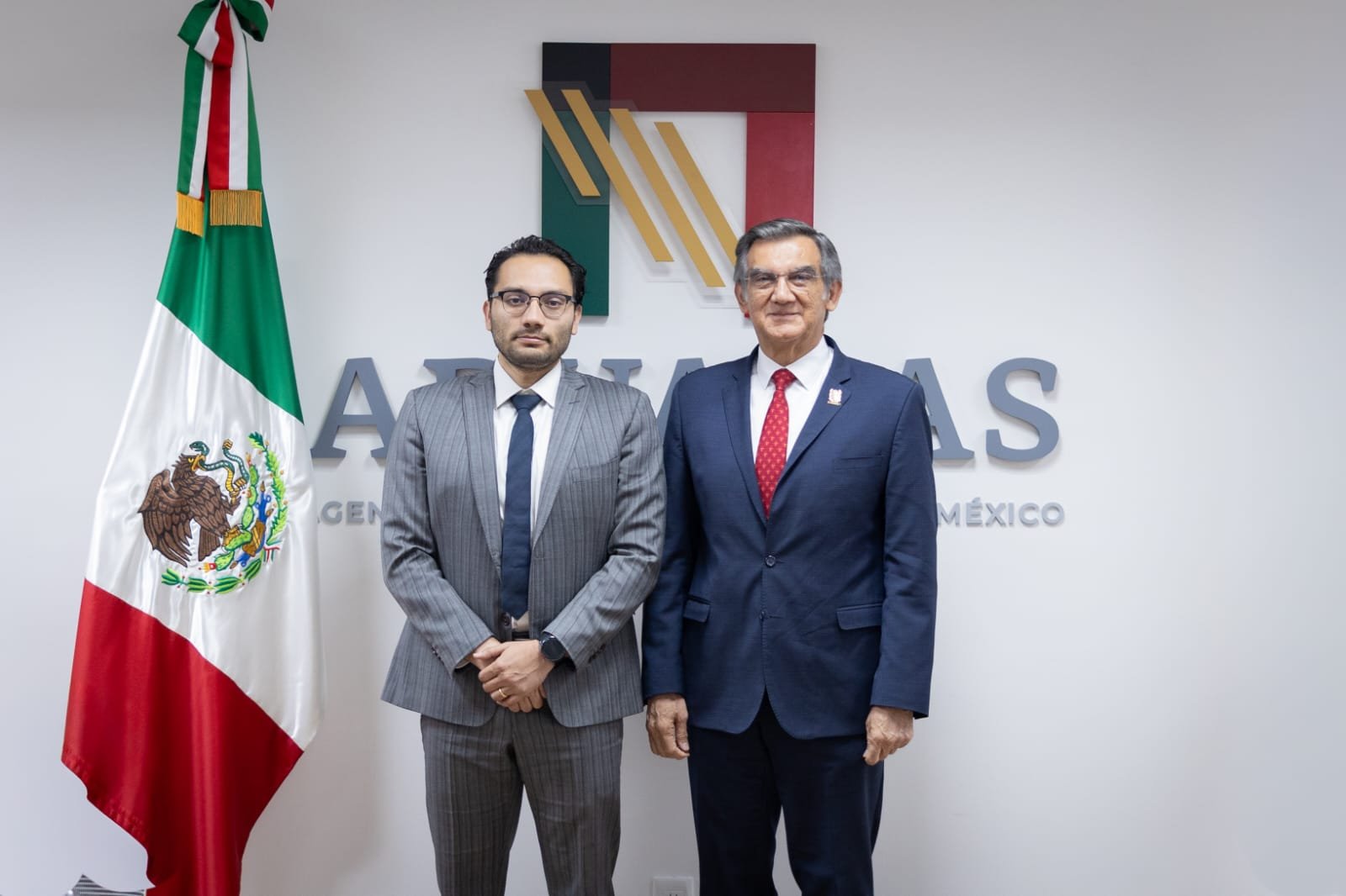 Se reúne Américo con nuevo titular de Aduanas; impulsa proyectos estratégicos en Tamaulipas