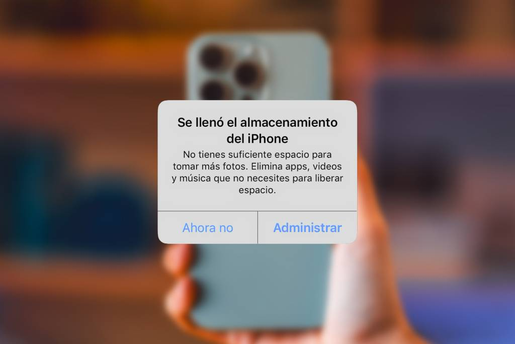 Hay algo en tu iPhone que está ocupando espacio sin que lo sepas: eliminarlo te lleva unos segundos
