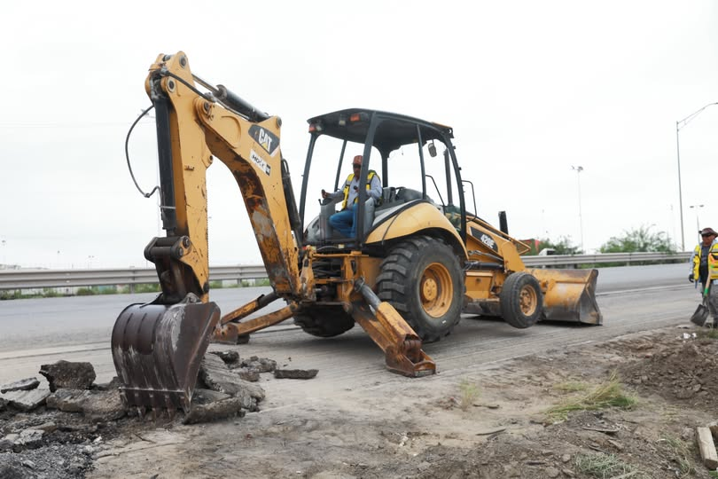 Se realizan trabajos de repavimentación en el Segundo Anillo Periférico, en el tramo de la rotonda del Conejo al inicio…