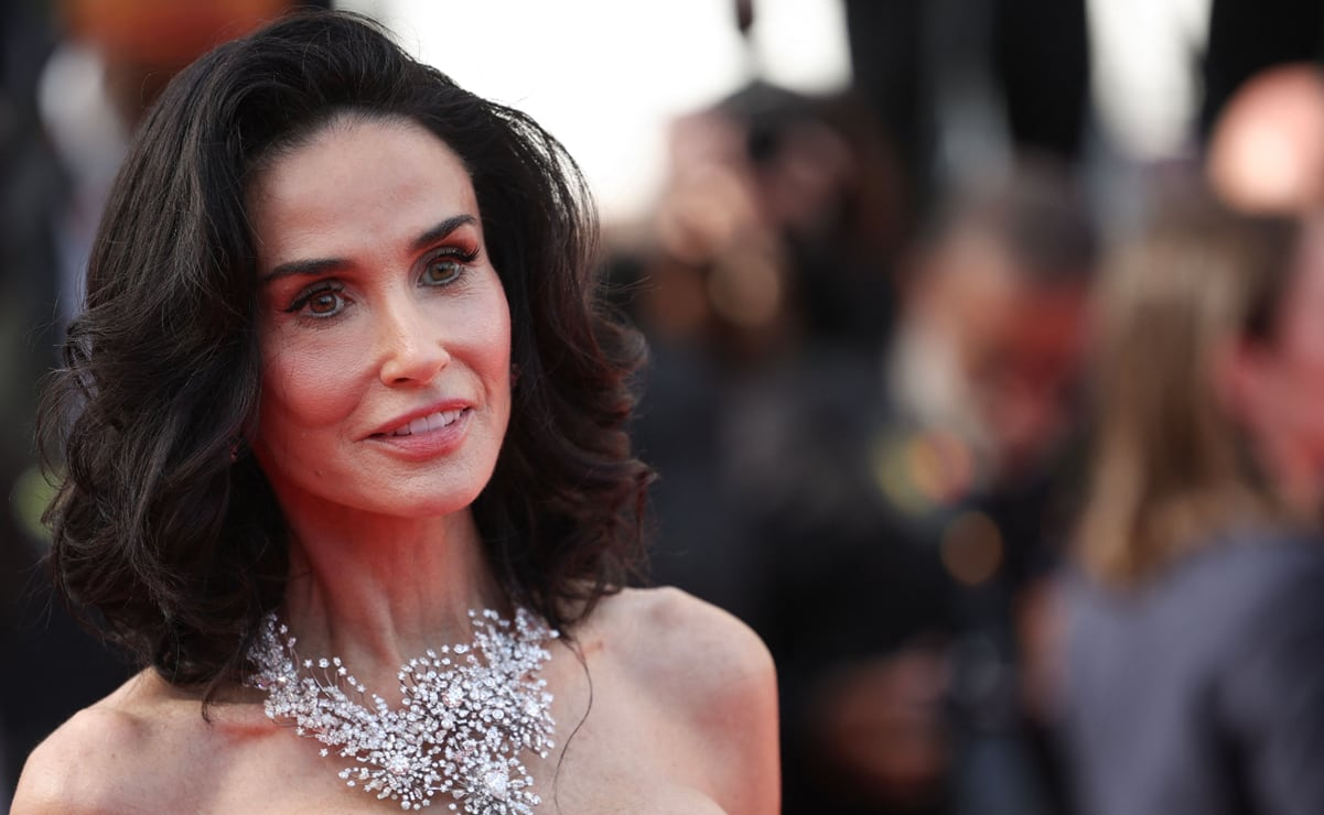 Demi Moore sorprende con su cabello corto en Cannes Demi Moore sorprende con su cabello corto en Cannes