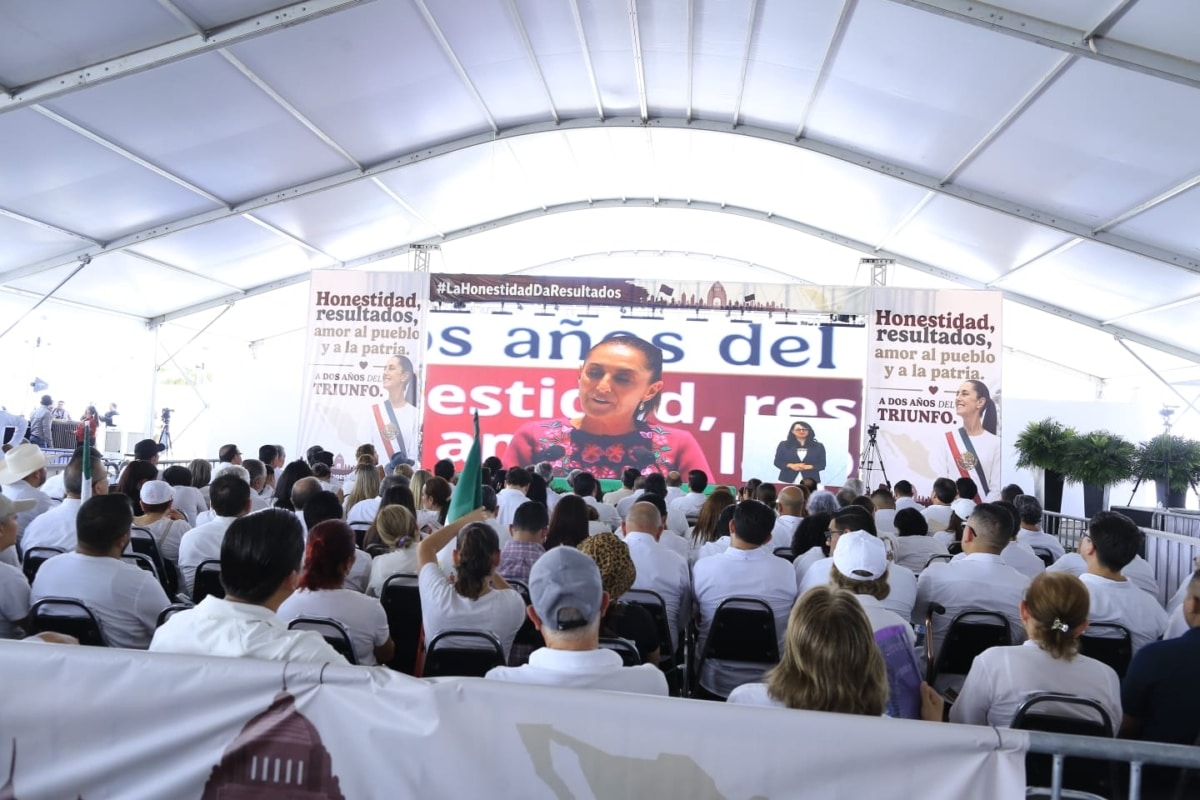 A dos años del triunfo de Claudia Sheinbaum se refleja el bienestar de los victorenses: Lalo Gattás