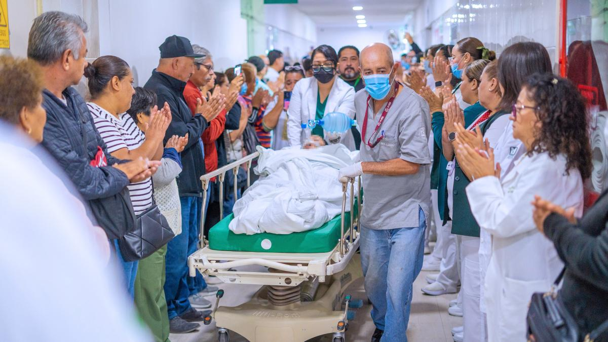 Madre con muerte encefálica da a luz en IMSS Guanajuato y dona órganos para salvar a cinco personas