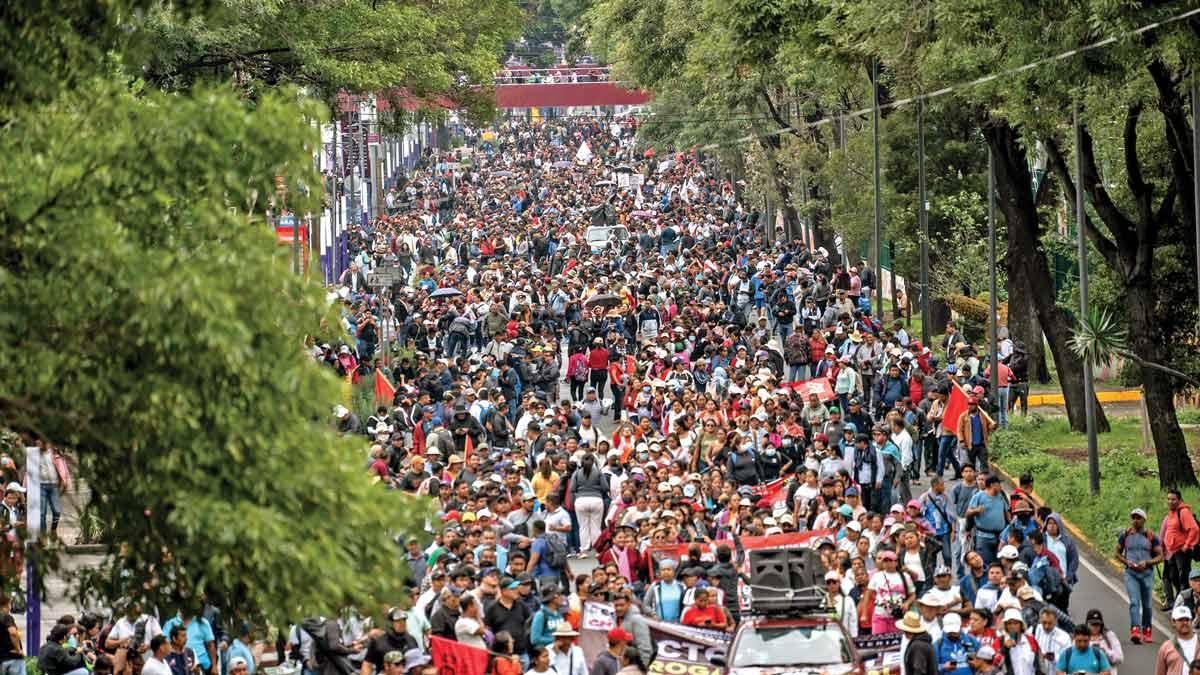 CNTE afirma que llegará “a la final” hasta abrogar la Ley del ISSSTE