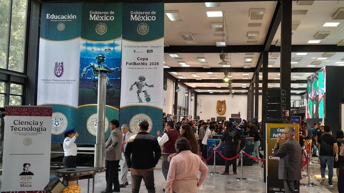 Robots a la cancha: Arranca la Copa FutBotMX 2026 en el IPN