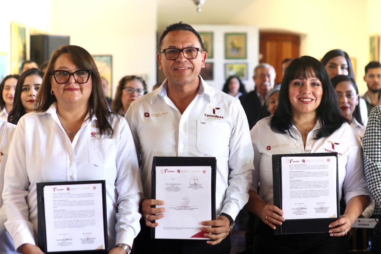 Firman CEAV Tamaulipas y CECATI 76 convenio de colaboración en favor de la capacitación y el desarrollo integral Firman CEAV Tamaulipas y CECATI 76 convenio de colaboración en favor de la capacitación y el desarrollo integral