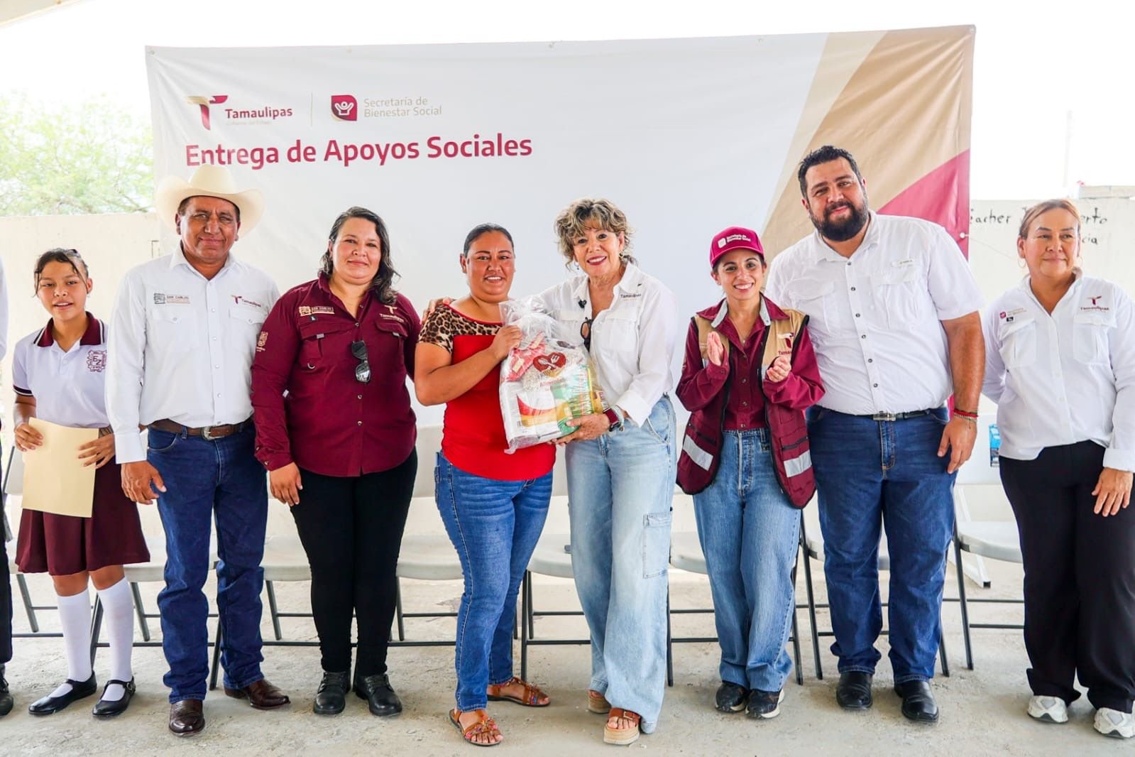 Lleva SEBIEN paquetes alimentarios y Comedor de Bienestar a familias de San Carlos Lleva SEBIEN paquetes alimentarios y Comedor de Bienestar a familias de San Carlos