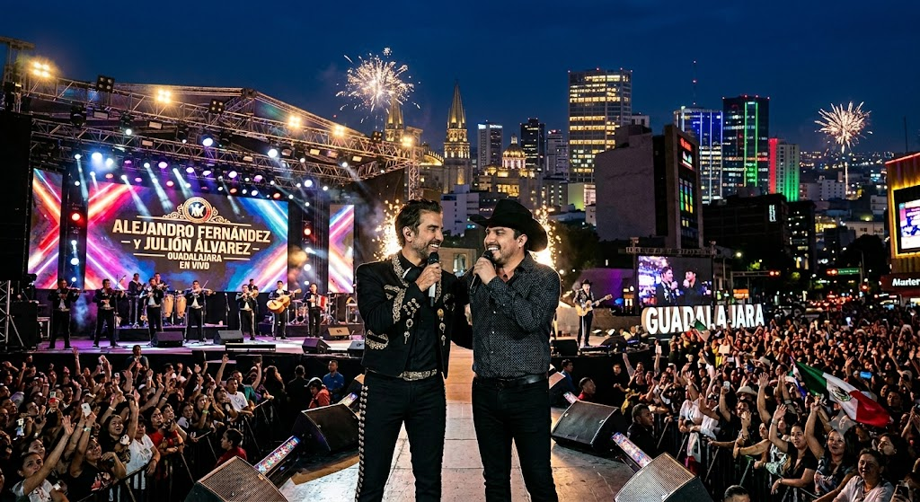 Alejandro Fernández y Julión Álvarez darán concierto GRATIS en La Minerva; fecha, hora, cierres viales Alejandro Fernández y Julión Álvarez darán concierto GRATIS en La Minerva; fecha, hora, cierres viales