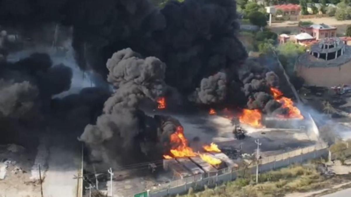 Incendio en Nuevo León deja tres personas heridas; una más está desaparecida