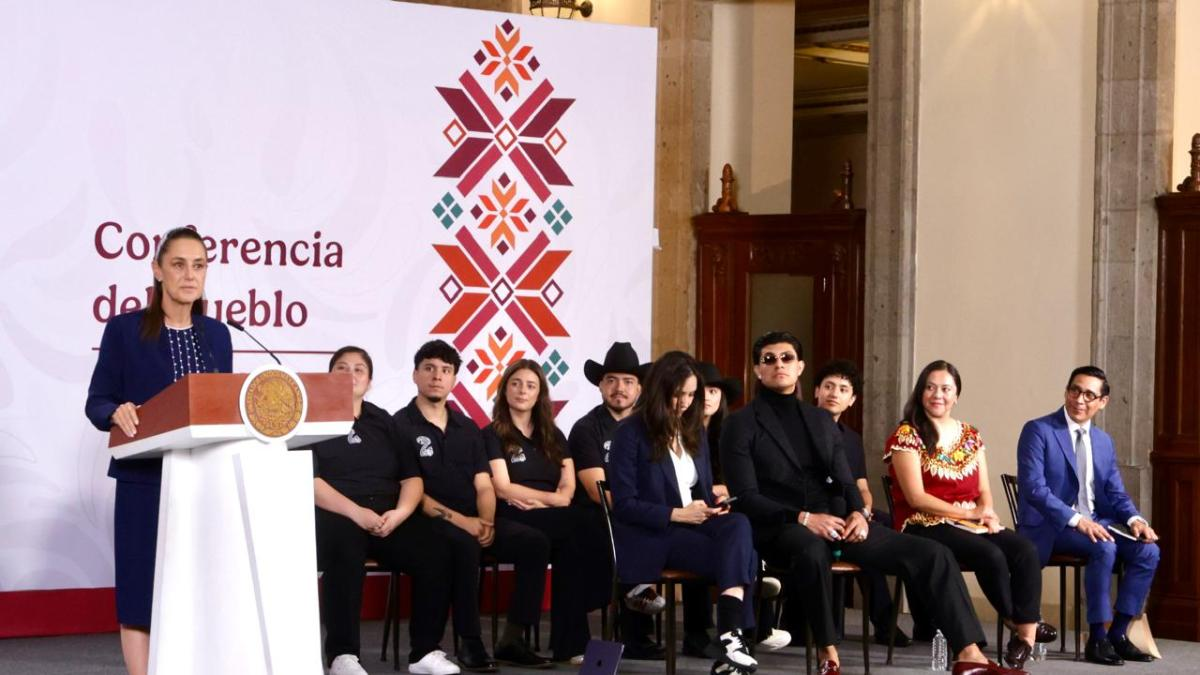 Sheinbaum presenta a los 7 semifinalistas residentes en EU de ‘México Canta’ 2026 Sheinbaum presenta a los 7 semifinalistas residentes en EU de ‘México Canta’ 2026