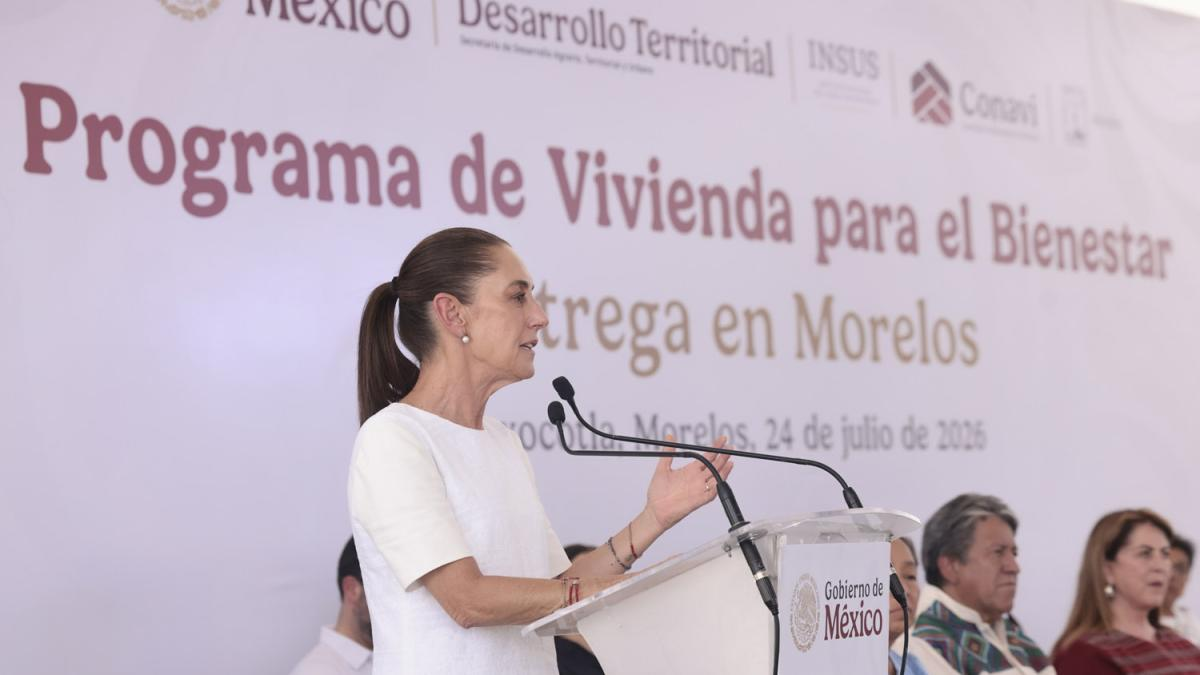 La Presidenta Claudia Sheinbaum entrega escrituras, créditos y viviendas en Xoxocotla La Presidenta Claudia Sheinbaum entrega escrituras, créditos y viviendas en Xoxocotla