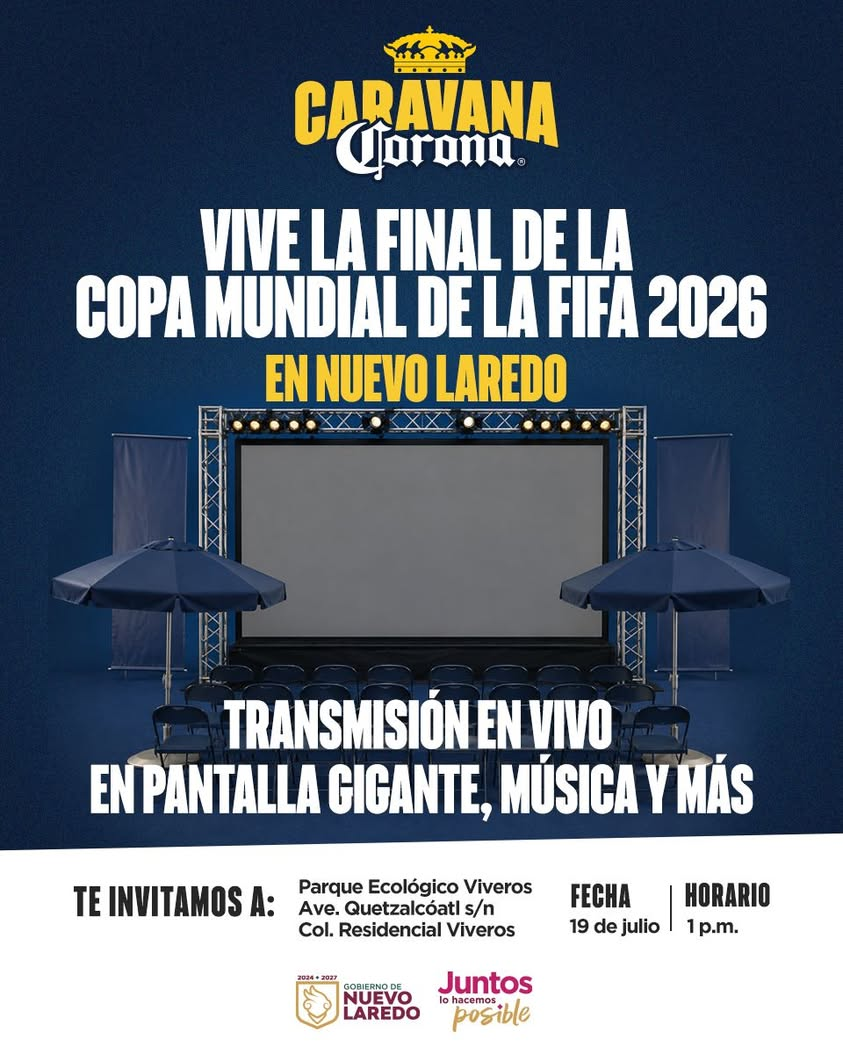 ¡La emoción de la gran final del Mundial se vive en Nuevo Laredo! Reúne a tu familia y amigos para disfrutar de la Final…