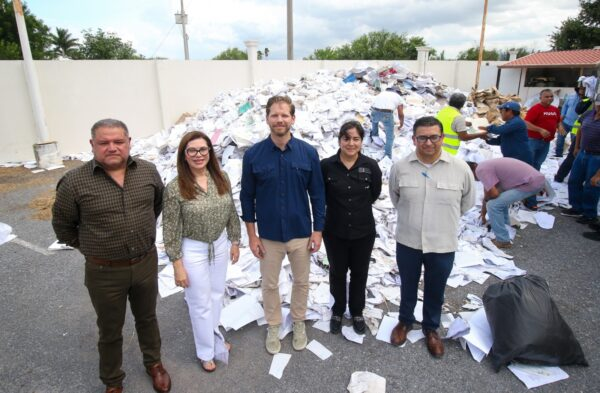 Convertirá Gobierno de Tamaulipas residuos de papel en apoyo para la educación Convertirá Gobierno de Tamaulipas residuos de papel en apoyo para la educación