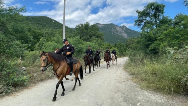 Agrupamiento Montado de la Guardia Estatal refuerza vigilancia en zonas de difícil acceso Agrupamiento Montado de la Guardia Estatal refuerza vigilancia en zonas de difícil acceso