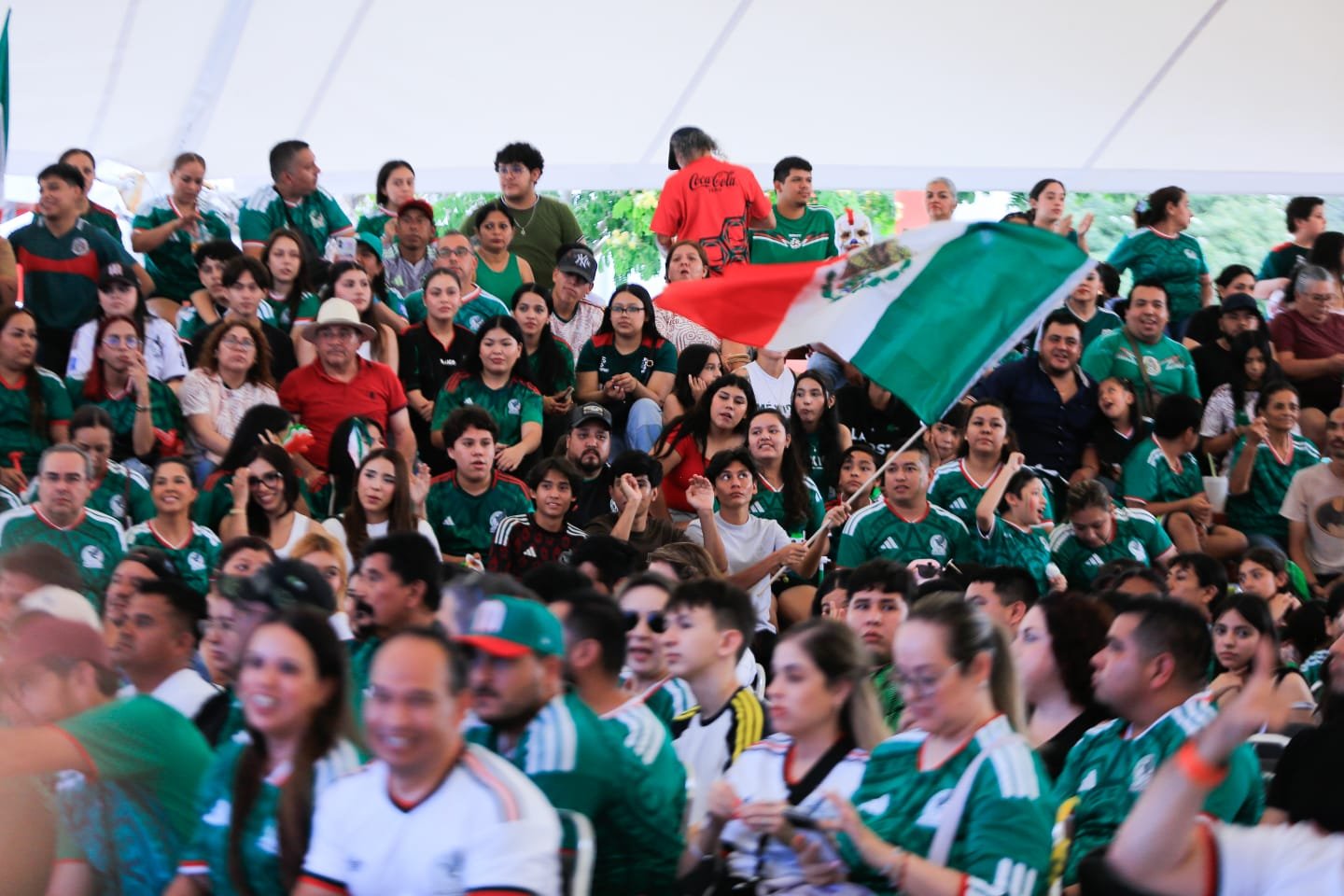 Reúne Fan Fest a más de 4 mil tamaulipecos para apoyar a la Selección Mexicana Reúne Fan Fest a más de 4 mil tamaulipecos para apoyar a la Selección Mexicana