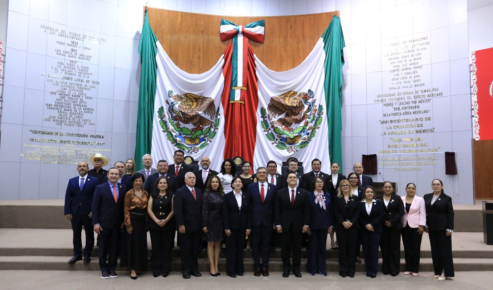 Encabeza Américo Villarreal reconocimiento histórico a la Benemérita Escuela Normal Federalizada en el Congreso