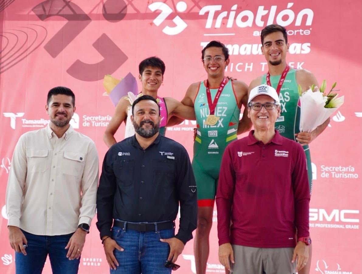 Conquistan el Triatlón Tamaulipas Eduardo Núñez y Fernanda Salazar Conquistan el Triatlón Tamaulipas Eduardo Núñez y Fernanda Salazar