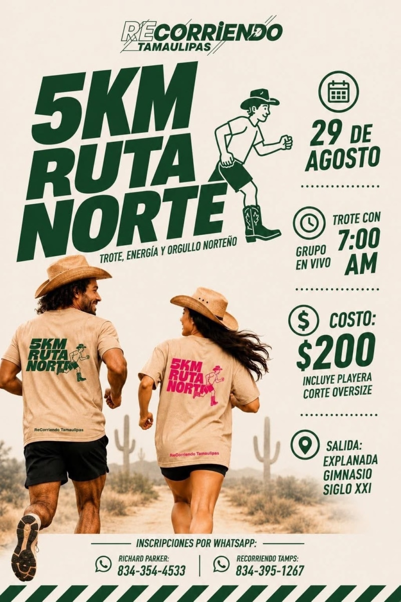 ¡Olvídate del cronómetro! La Ruta Norte 5K promete una fiesta sobre el asfalto