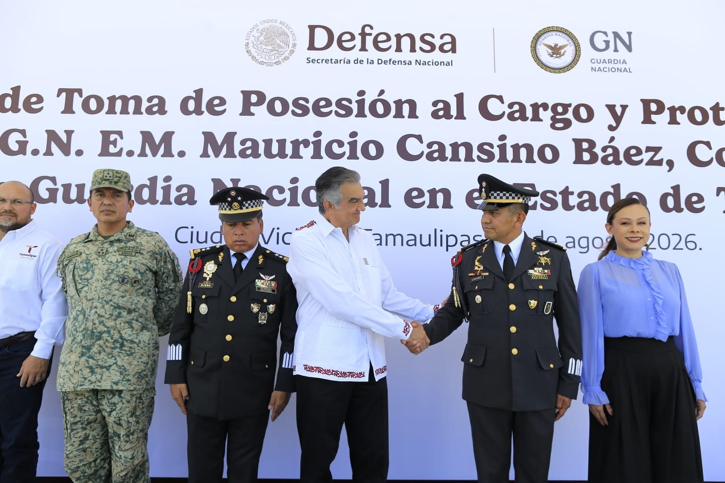 Reconoce Américo labor de la Guardia Nacional en Tamaulipas; atestigua llegada del nuevo coordinador estatal Reconoce Américo labor de la Guardia Nacional en Tamaulipas; atestigua llegada del nuevo coordinador estatal