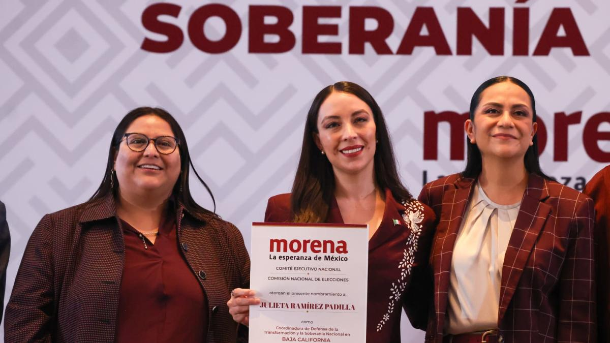 Morena y Verde eligen a Julieta Ramírez para Baja California; el PT irá con candidato propio