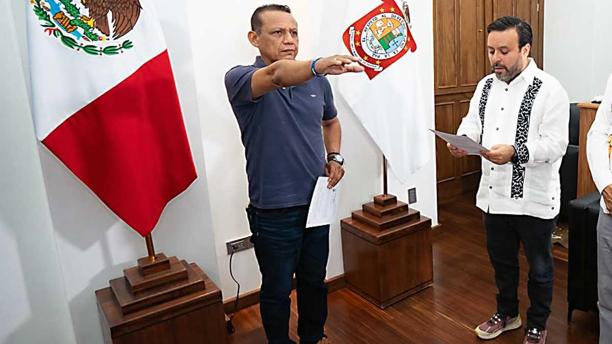 Francisco Vásquez, nuevo comisionado de Juchitán tras desaparición de Ayuntamiento