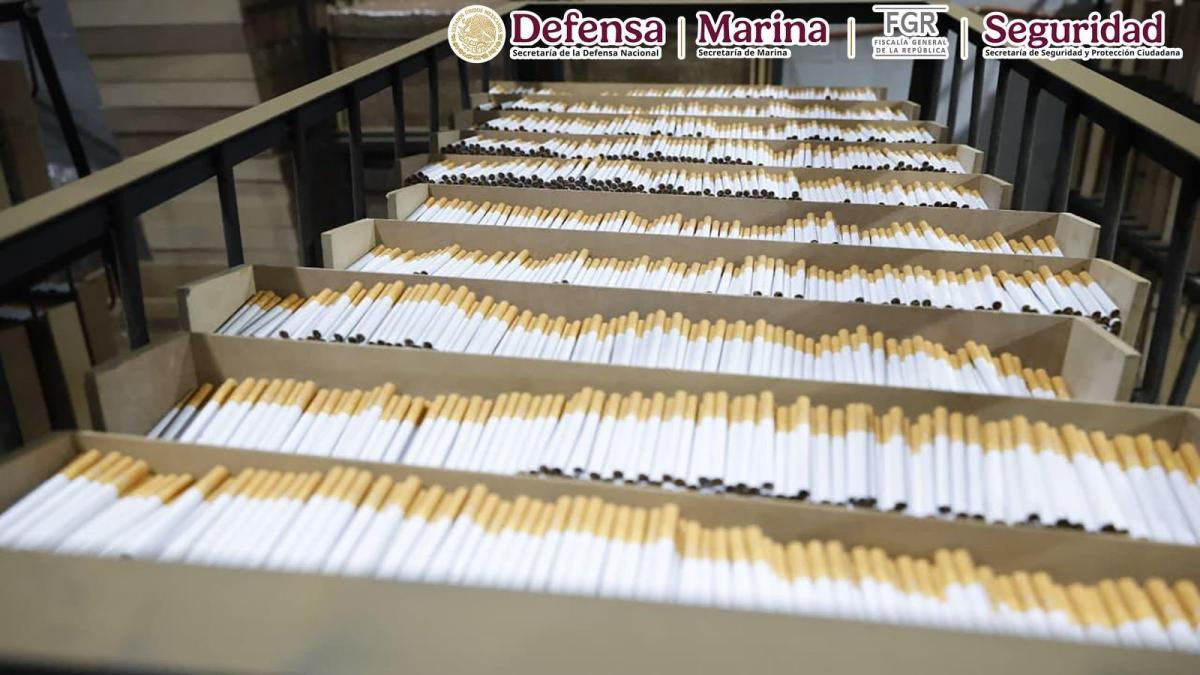 Golpe inédito a cigarros piratas en Huixquilucan: FGR calcula 330 mdp en pérdidas