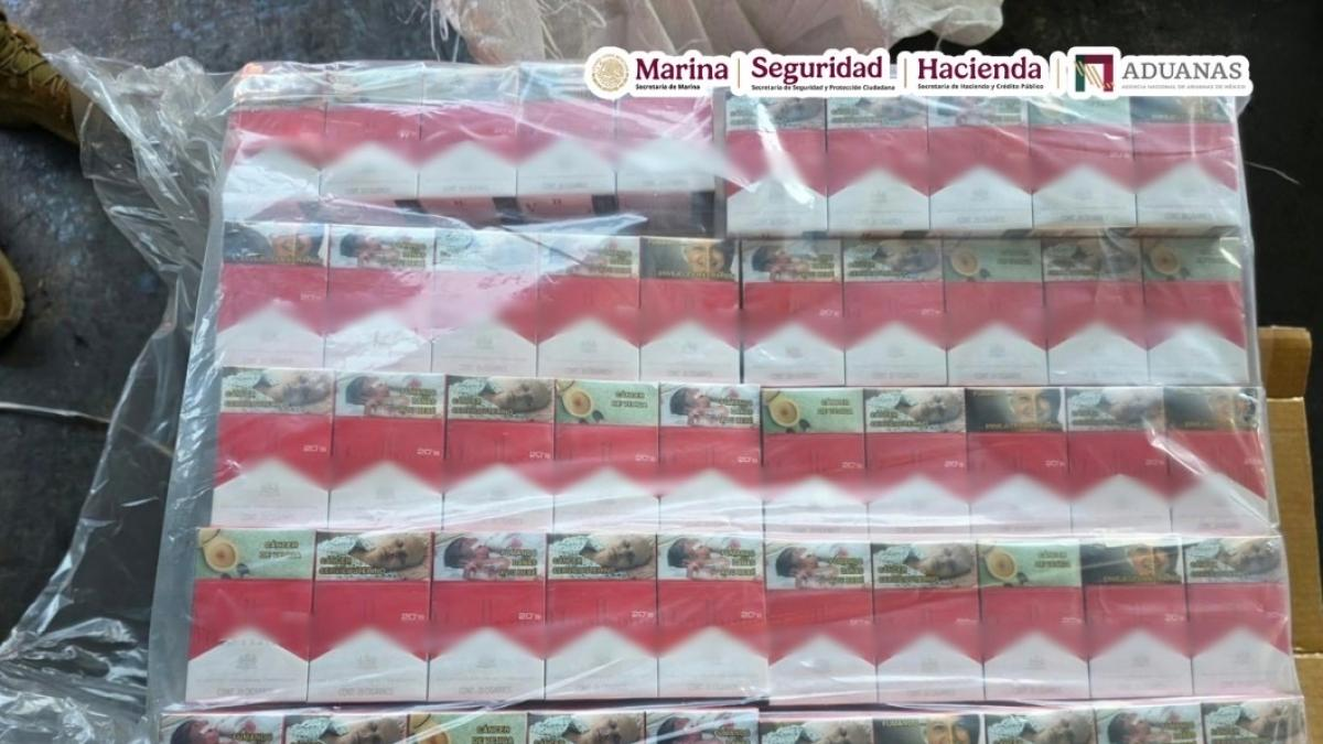Semar inmoviliza más de 10 millones de cigarros en Lázaro Cárdenas Semar inmoviliza más de 10 millones de cigarros en Lázaro Cárdenas