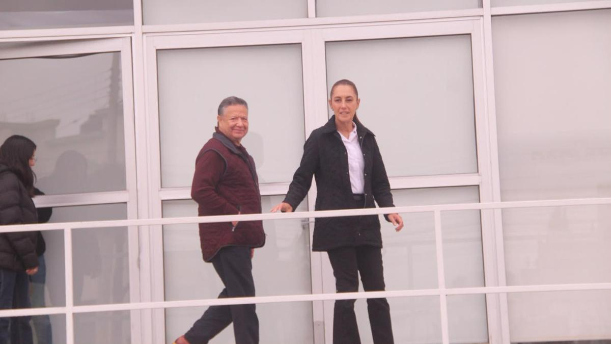 Sheinbaum promete atender demandas del personal de salud en Hidalgo