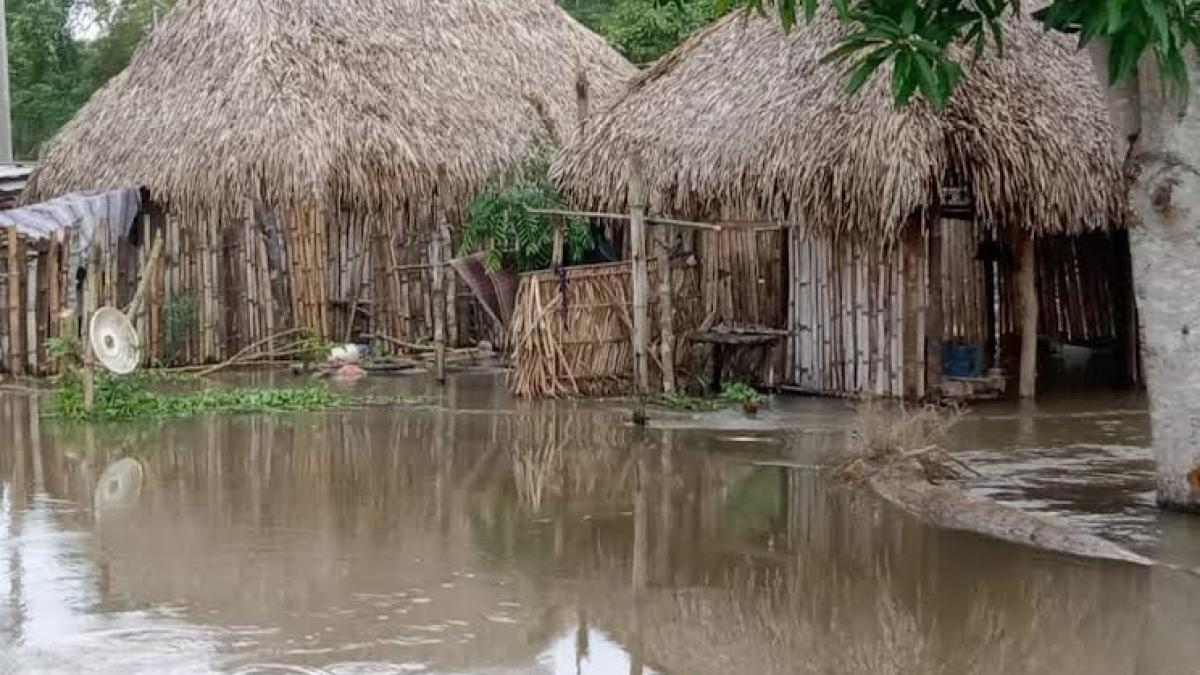 Alerta máxima en Uxpanapa, Veracruz, por desbordamiento de río