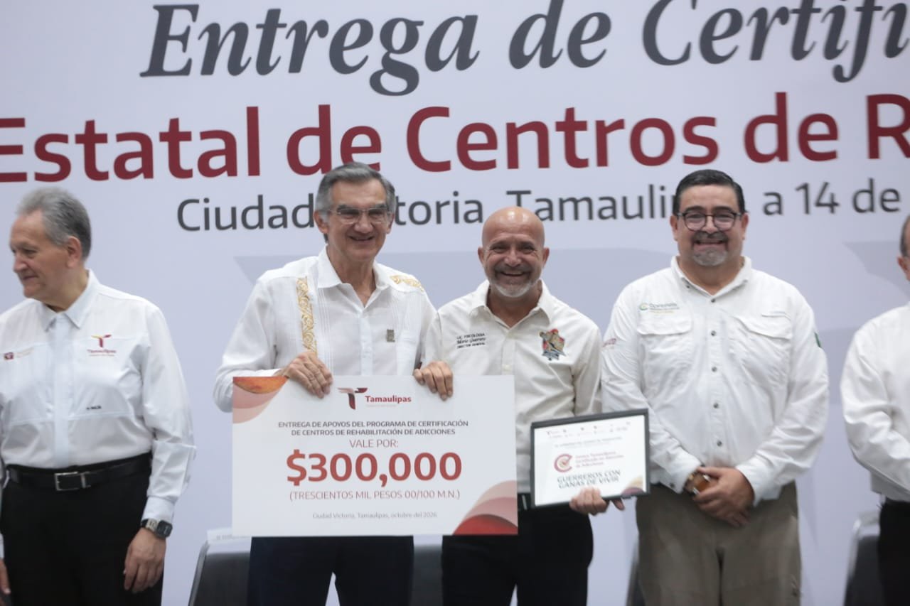 Programa para regularizar Centros de Rehabilitación de Adicciones en Tamaulipas será ejemplo nacional Programa para regularizar Centros de Rehabilitación de Adicciones en Tamaulipas será ejemplo nacional