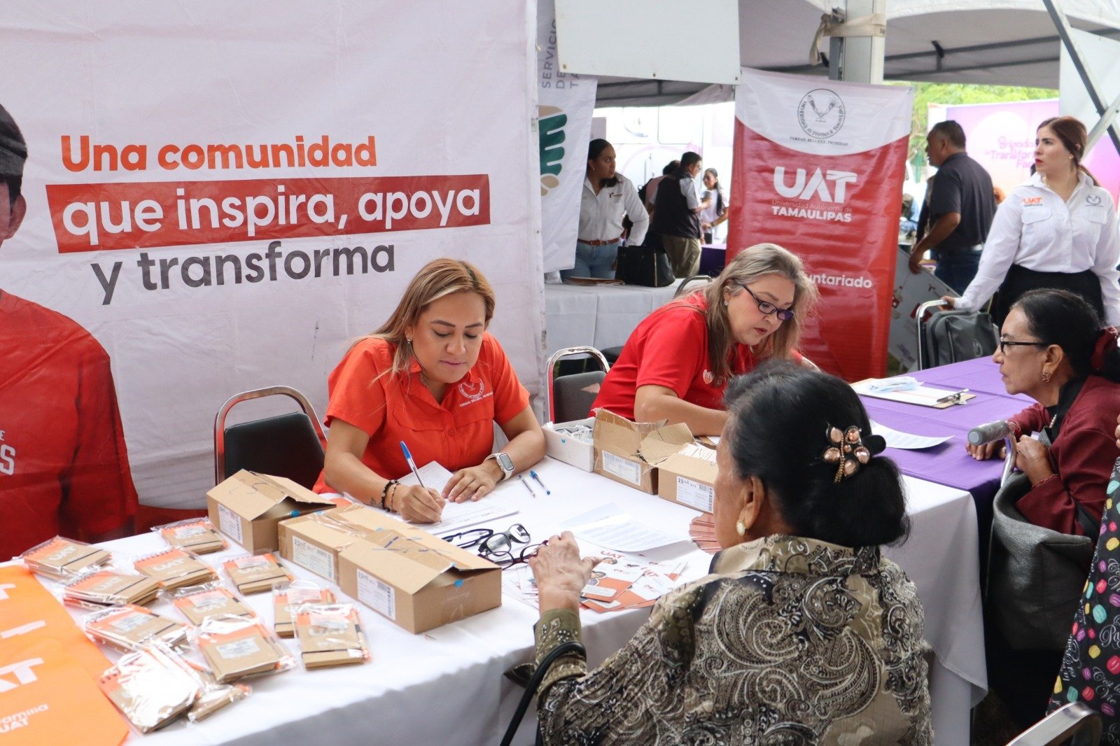 Fortalece la UAT su vinculación social junto al DIF Tamaulipas Fortalece la UAT su vinculación social junto al DIF Tamaulipas