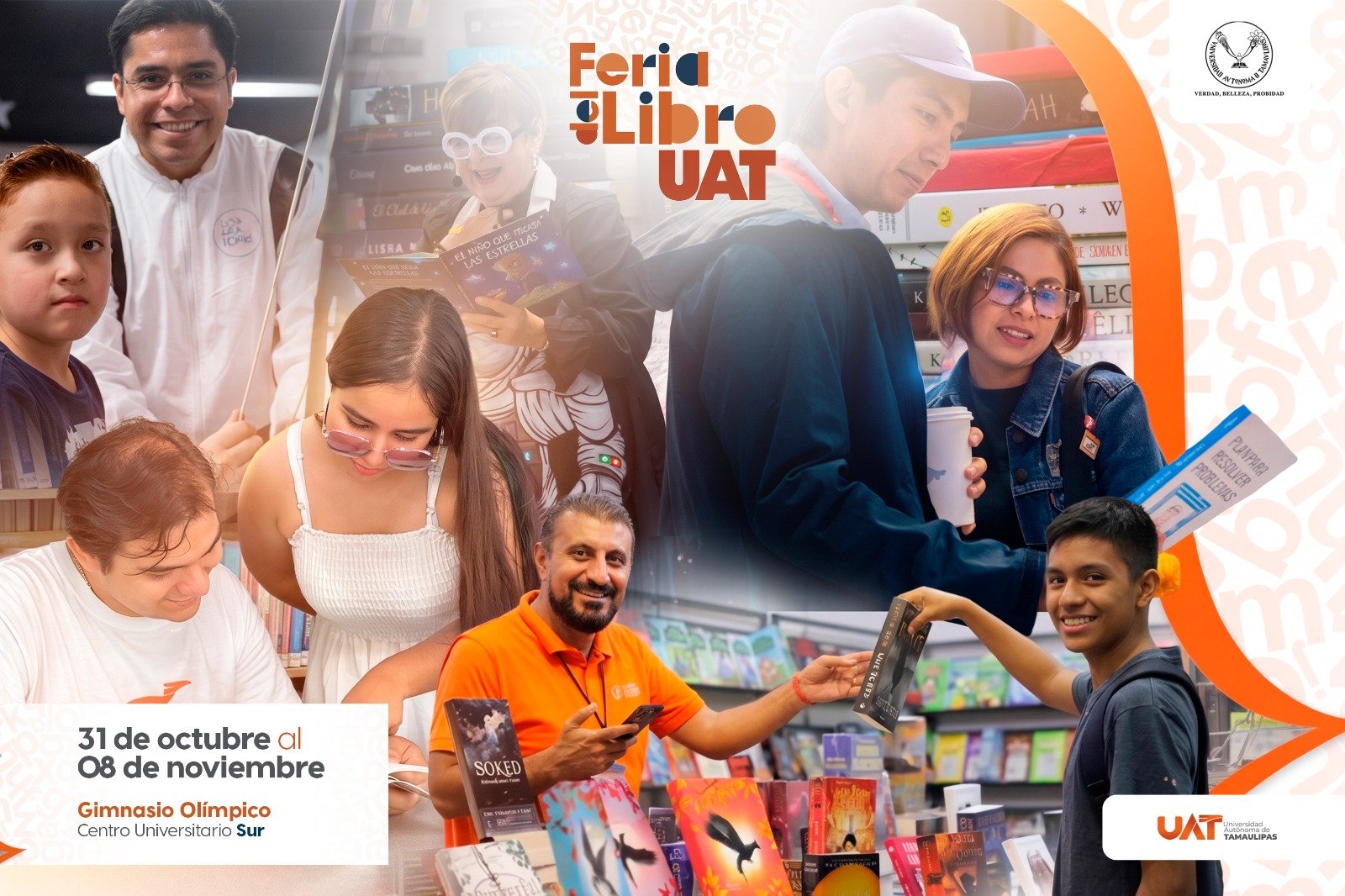Reunirá la UAT a más de 22 editoriales nacionales e internacionales en la Feria del Libro 2026
